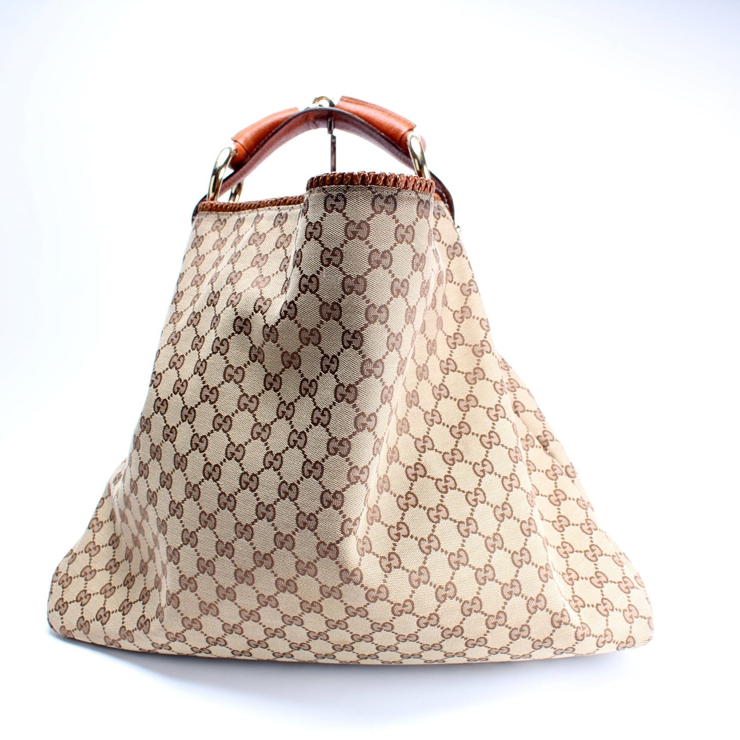 Gucci 114900 Horsebit Hobo Bag