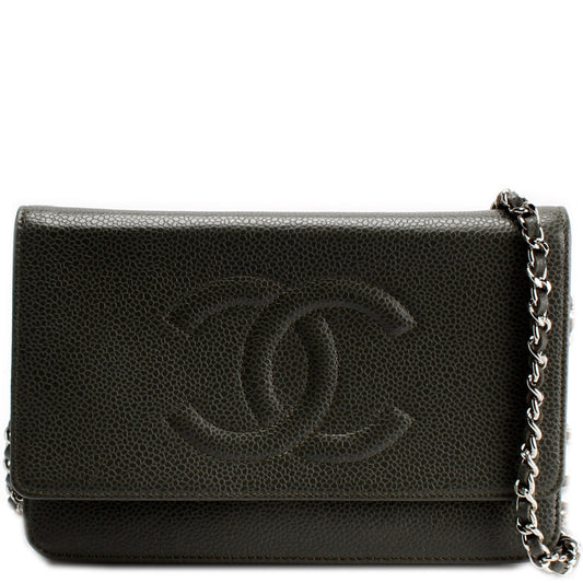 Chanel WOC Timeless CC Caviar Bag