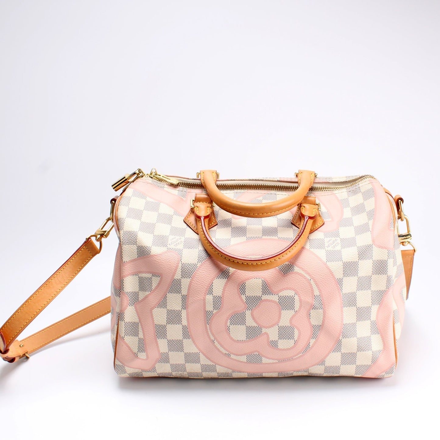 Louis Vuitton Speedy 30 Bandouliere Damier Azur Tahitienne