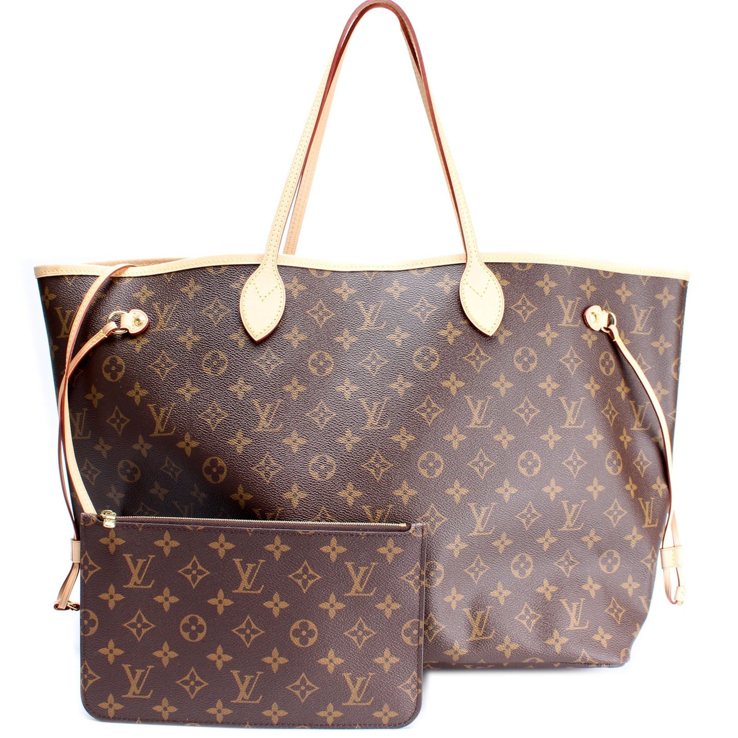 Louis Vuitton Neverfull W/ Wallet GM Monogram