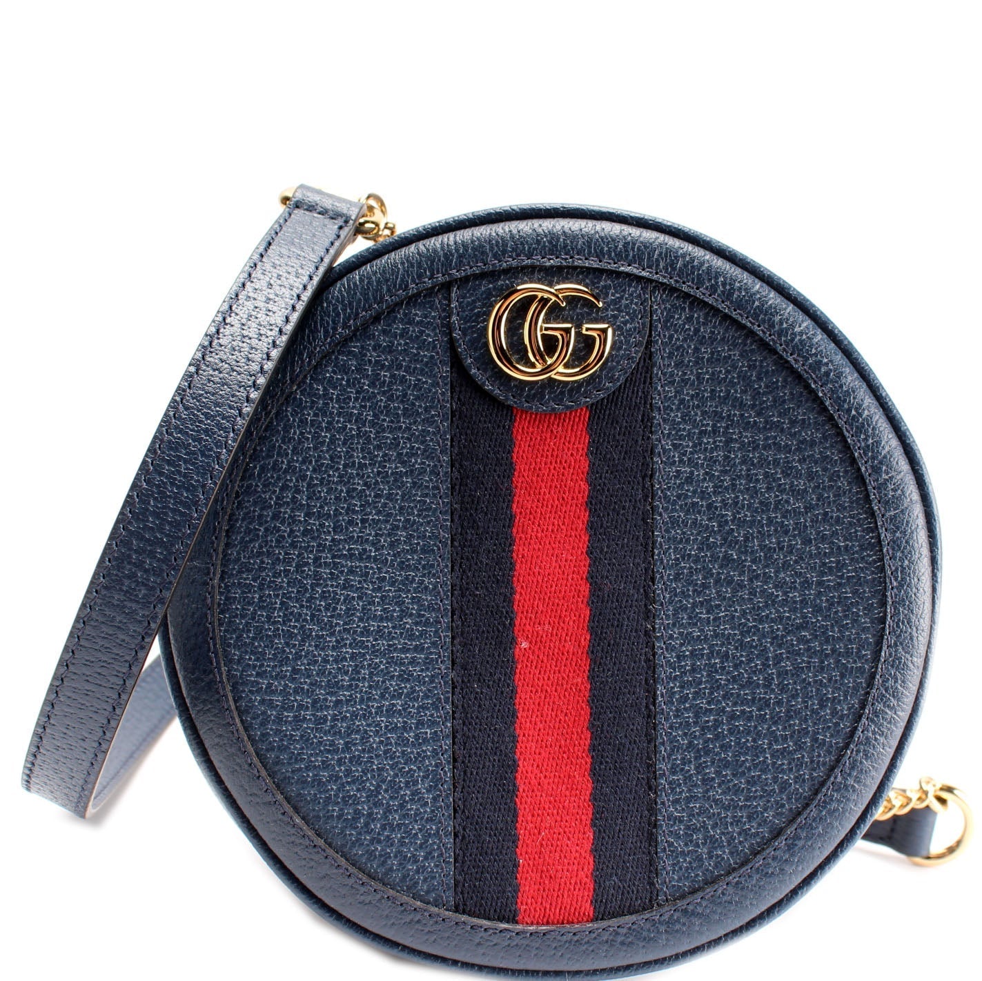 Gucci  Ophidia Web Mini Round Backpack