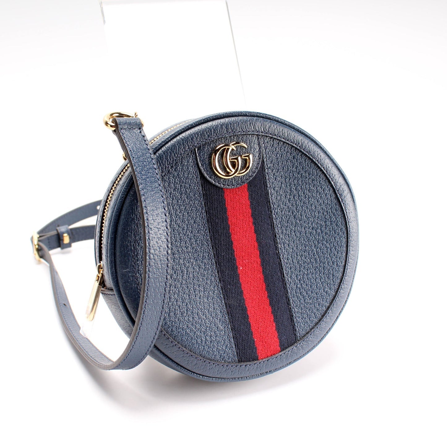 Gucci  Ophidia Web Mini Round Backpack