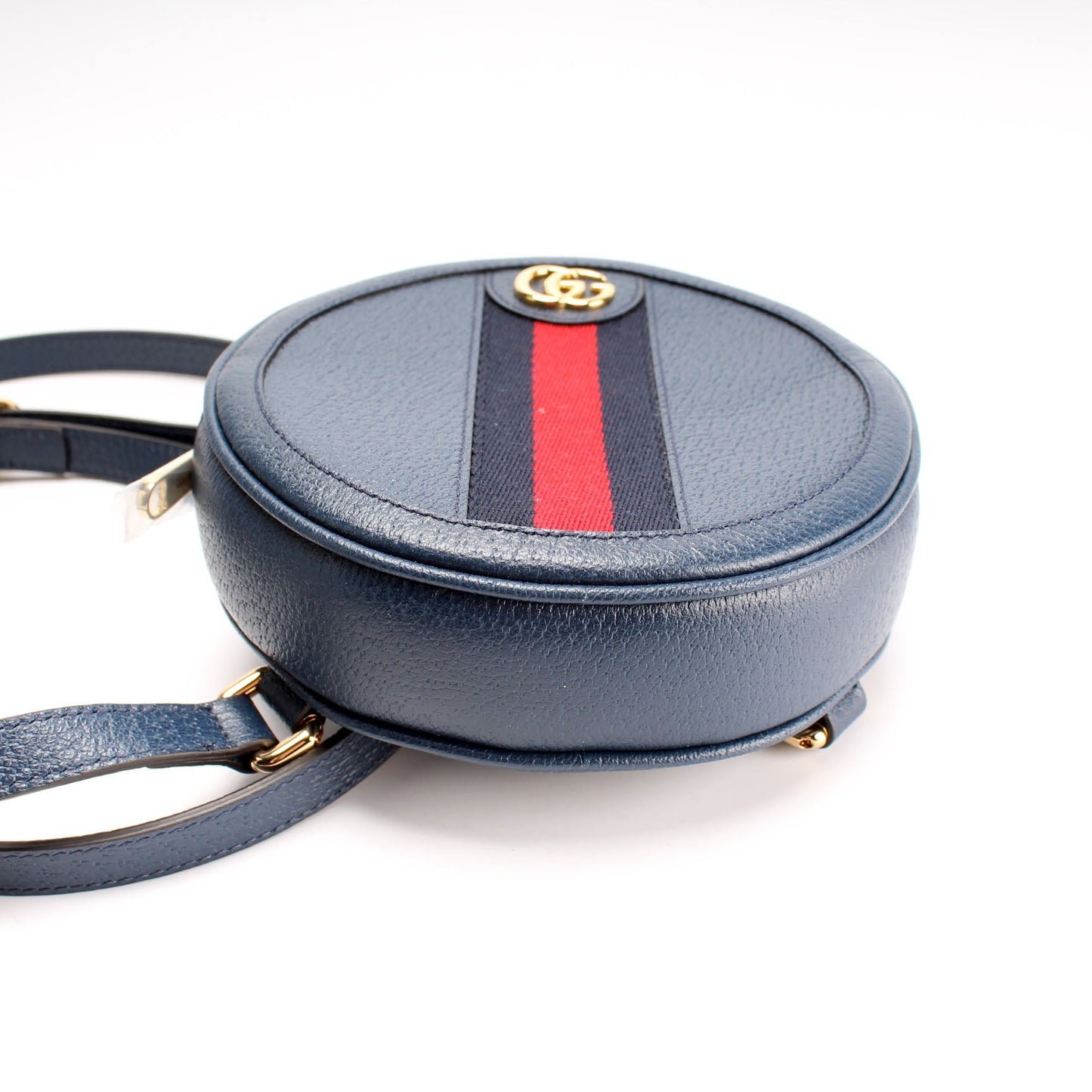 Gucci  Ophidia Web Mini Round Backpack
