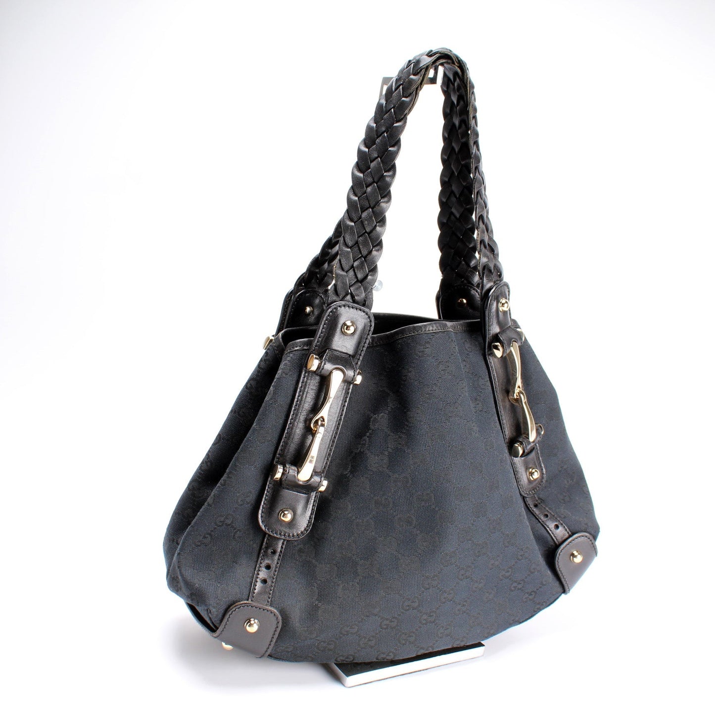 Gucci 162900 GG Canvas Pelham Medium Tote Bag