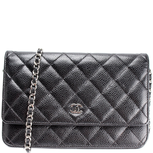 Chanel WOC Classic Quilted Caviar 24M Bag