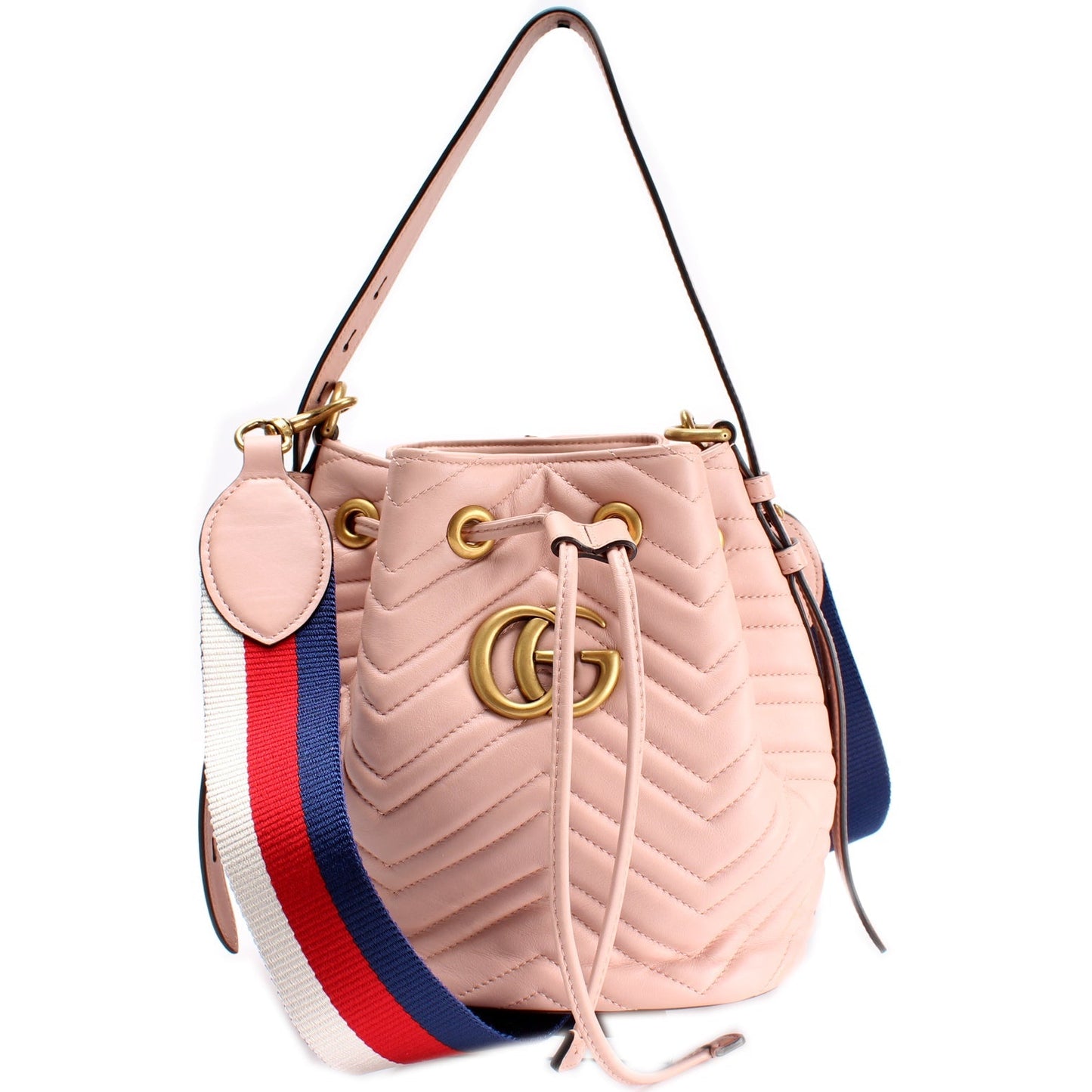 Gucci 476674 GG Marmont Bucket Bag