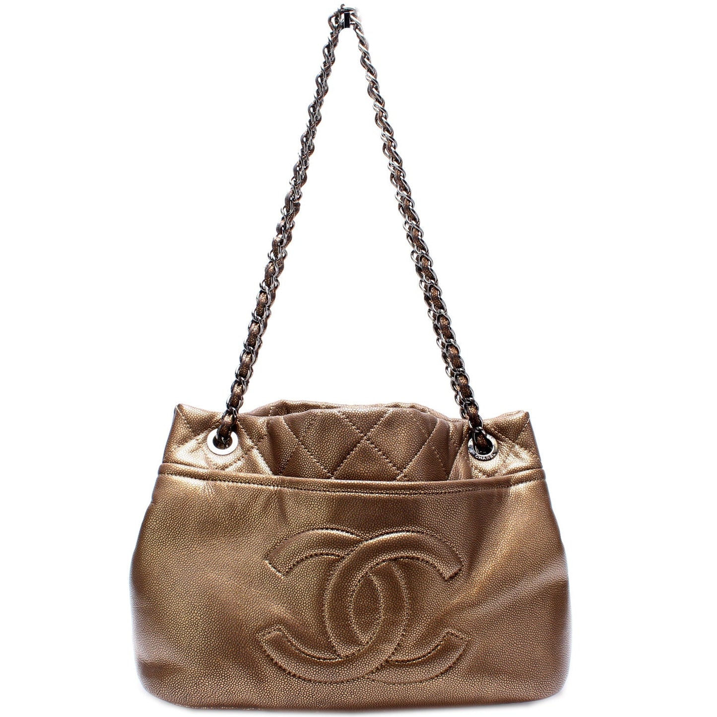 Chanel Timeless CC Soft Shopping Tote Caviar Bag
