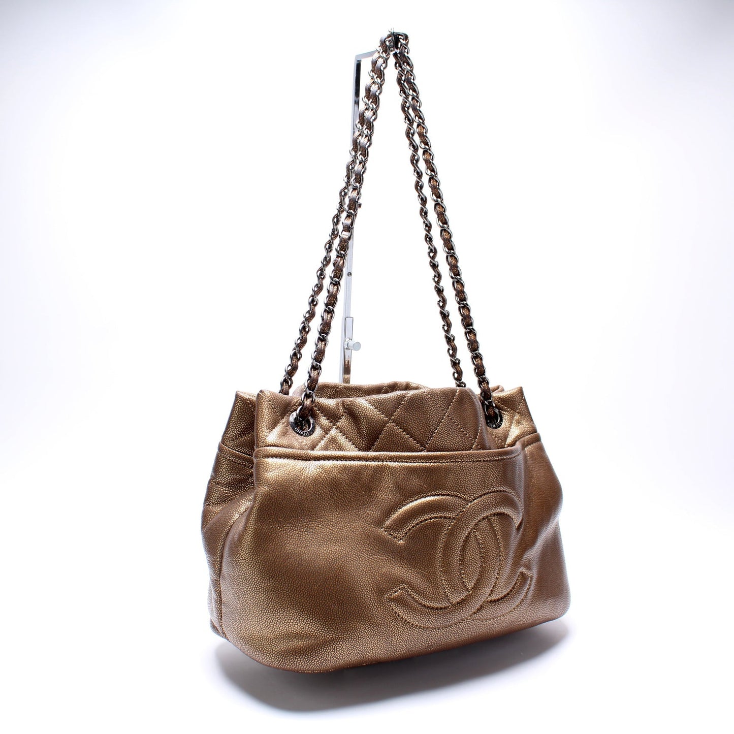 Chanel Timeless CC Soft Shopping Tote Caviar Bag