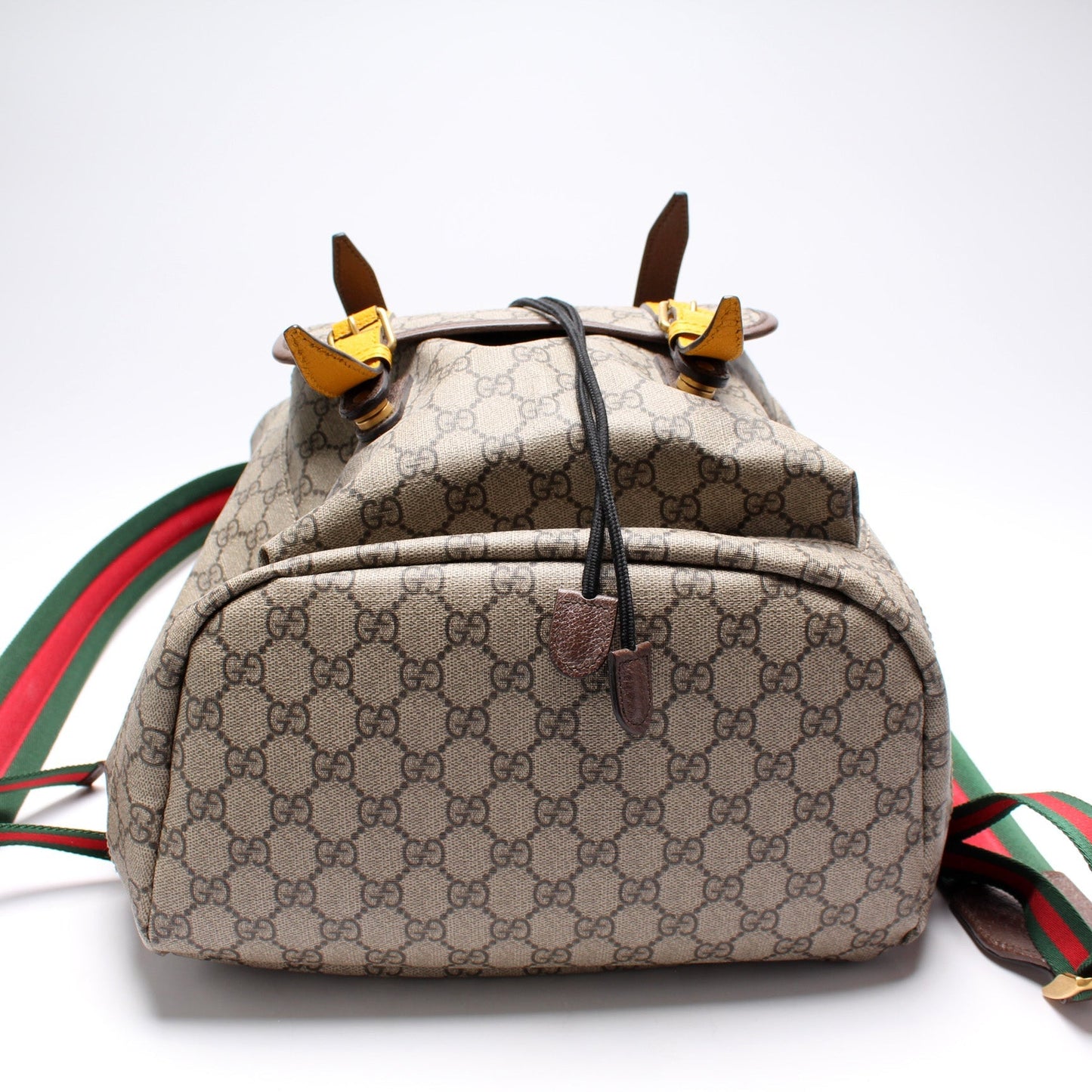 Gucci 473869 GG Soft Supreme Neo   Drawstring Backpack Bag