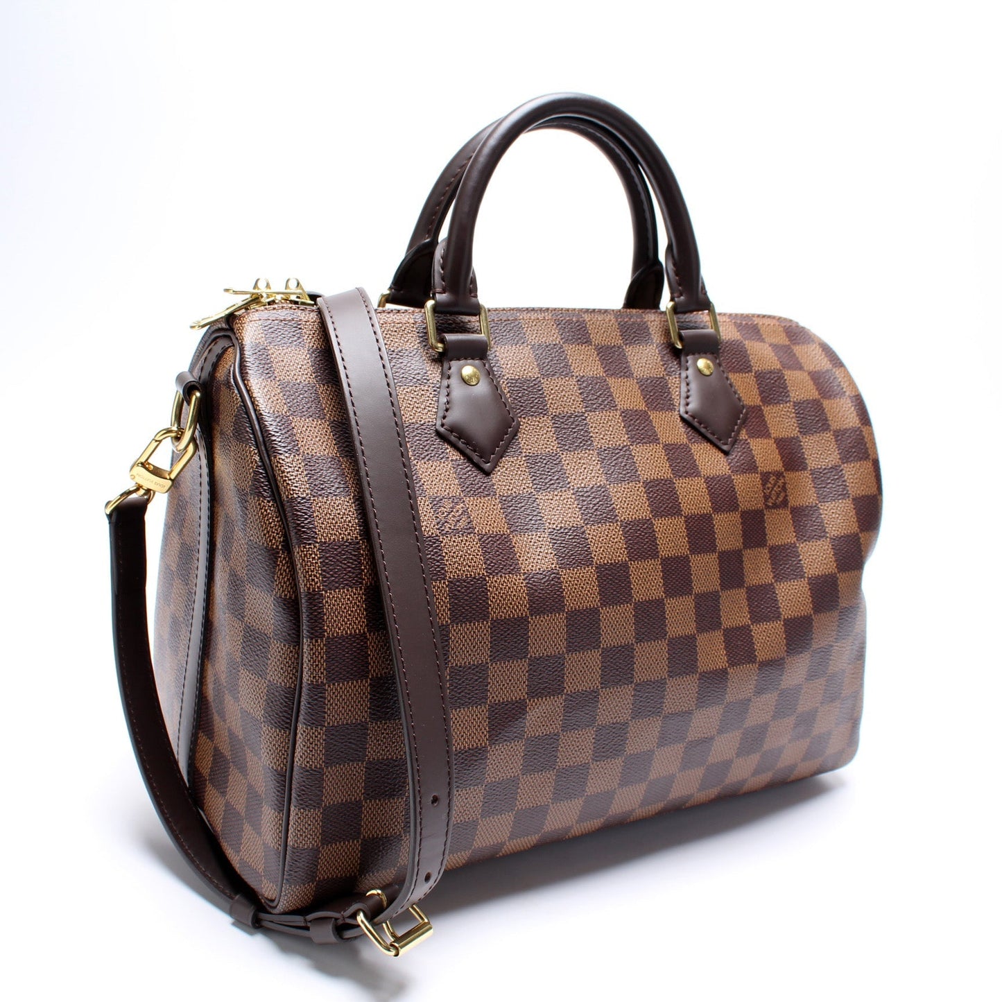 Louis Vuitton Speedy 30 Bandouliere Damier Ebene