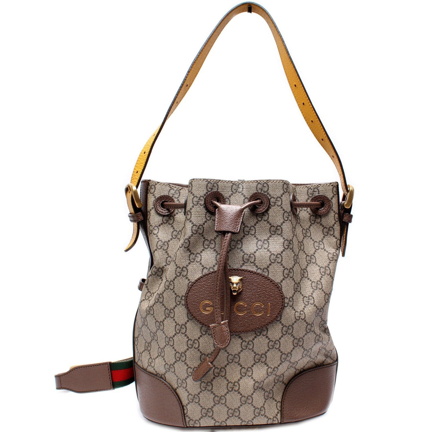 Gucci 473875 Neo   Drawstring Bucket Backpack Bag