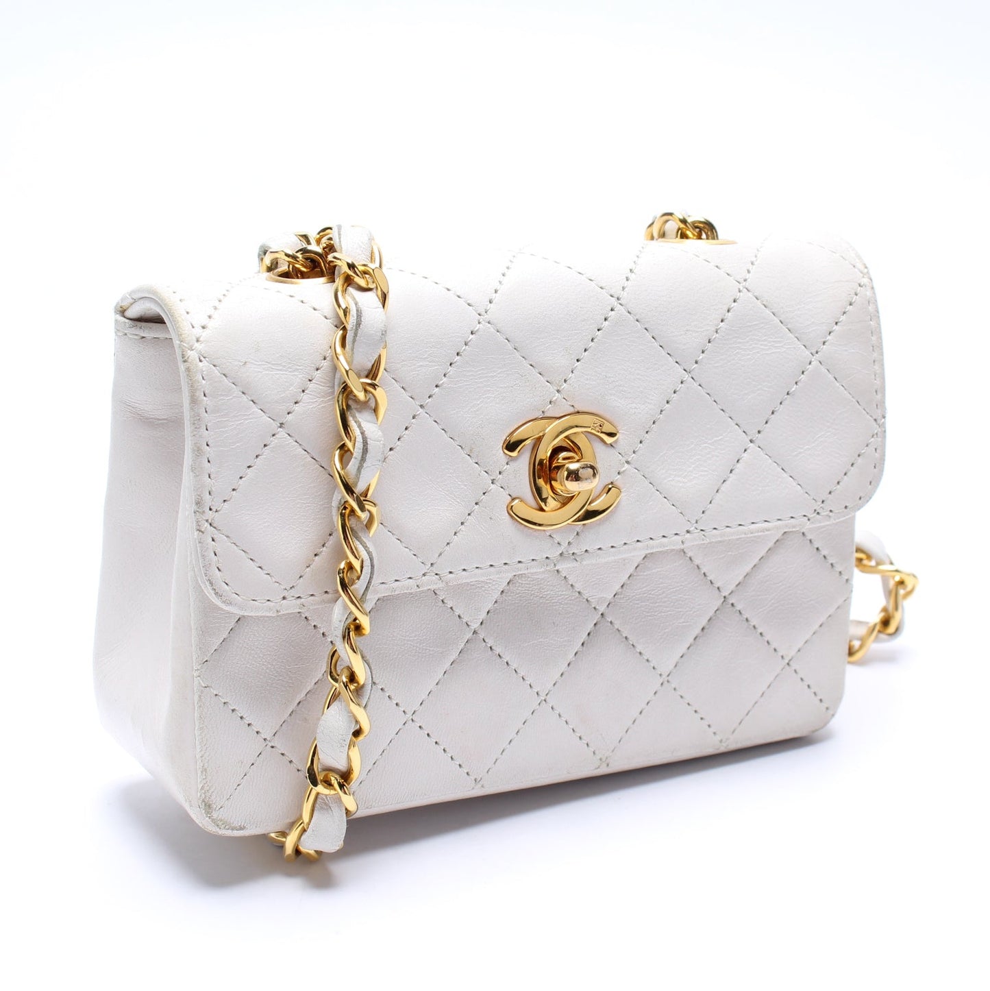 Chanel Micro CC Half-Flap Lambskin 1M Bag