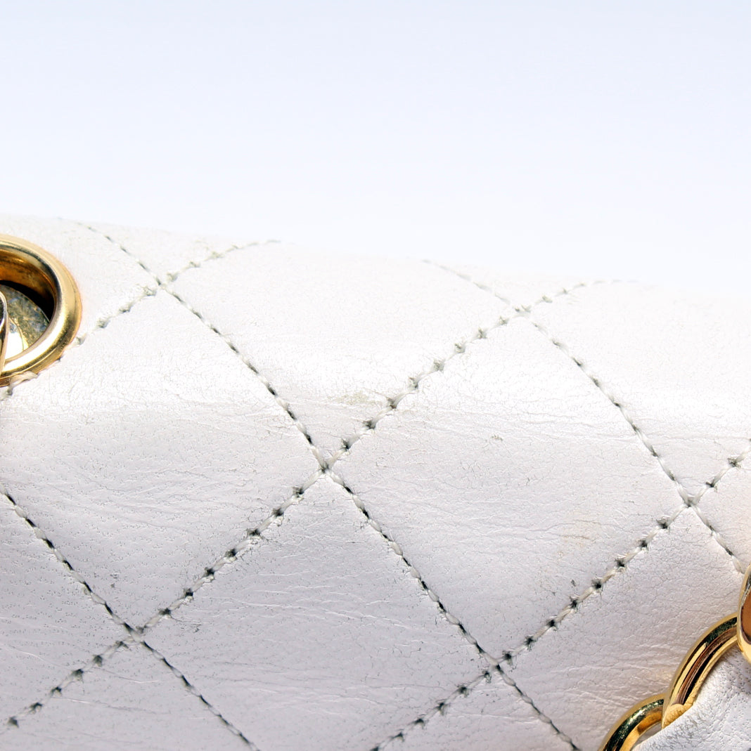 Chanel Micro CC Half-Flap Lambskin 1M Bag