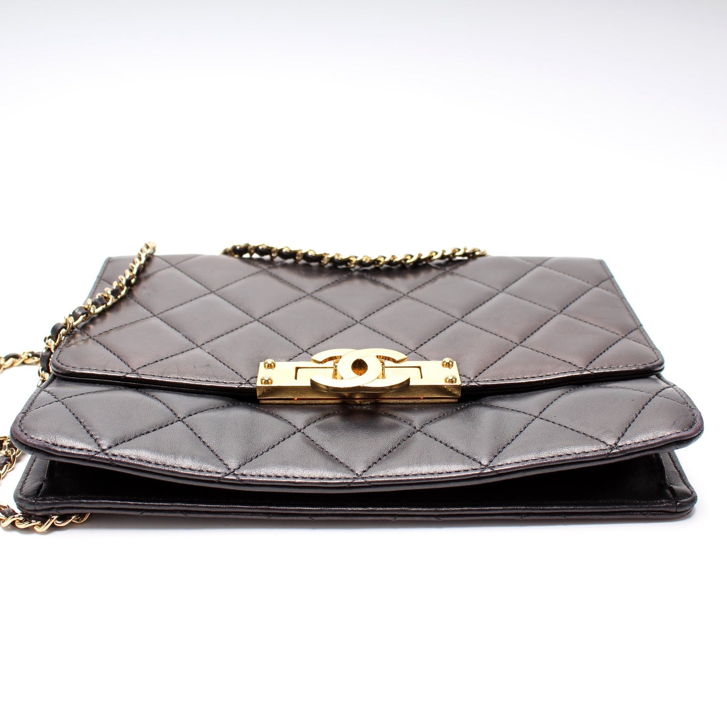 Chanel Golden Class Flap Quilted Lambskin 18M Bag