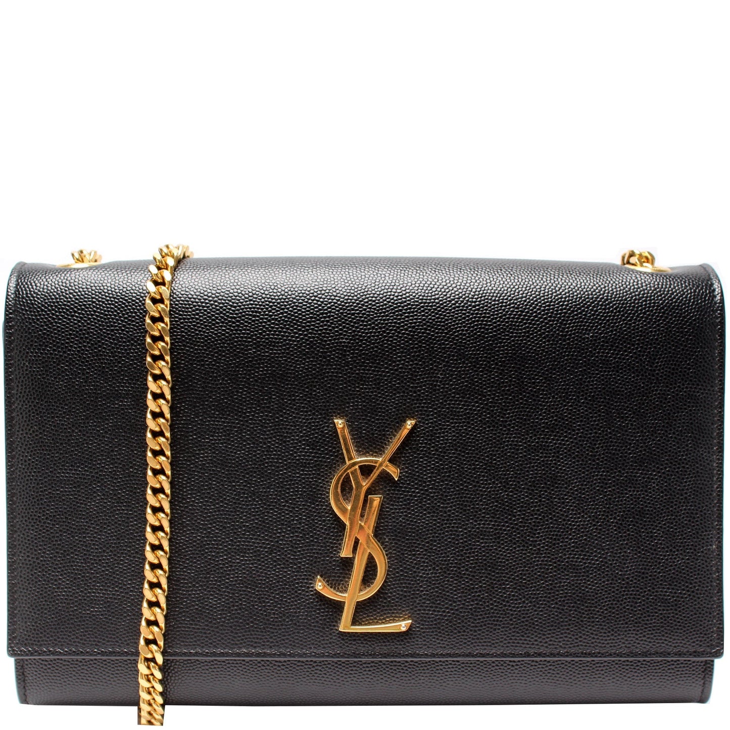 Saint Laurent Kate Satchel Grain Medium 364021 Bag