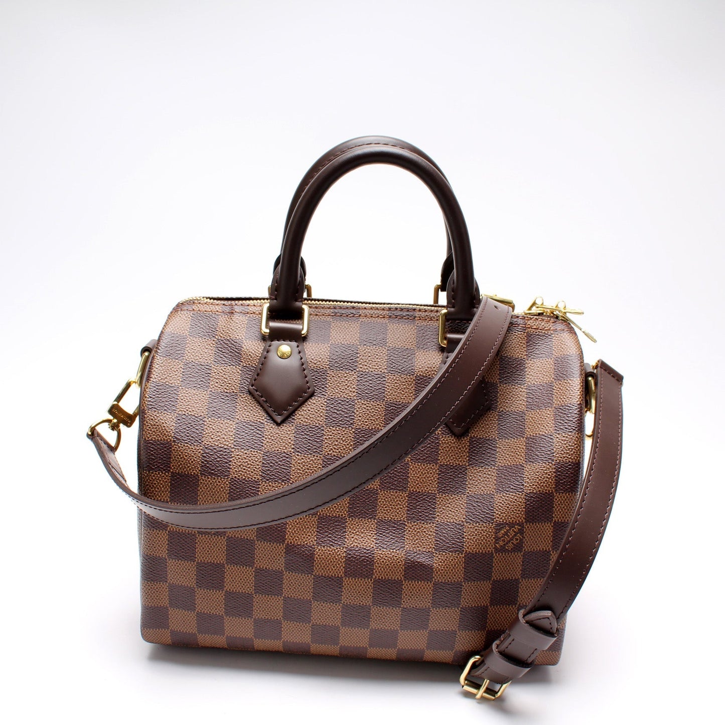 Louis Vuitton Speedy 25 Bandouliere Damier Ebene
