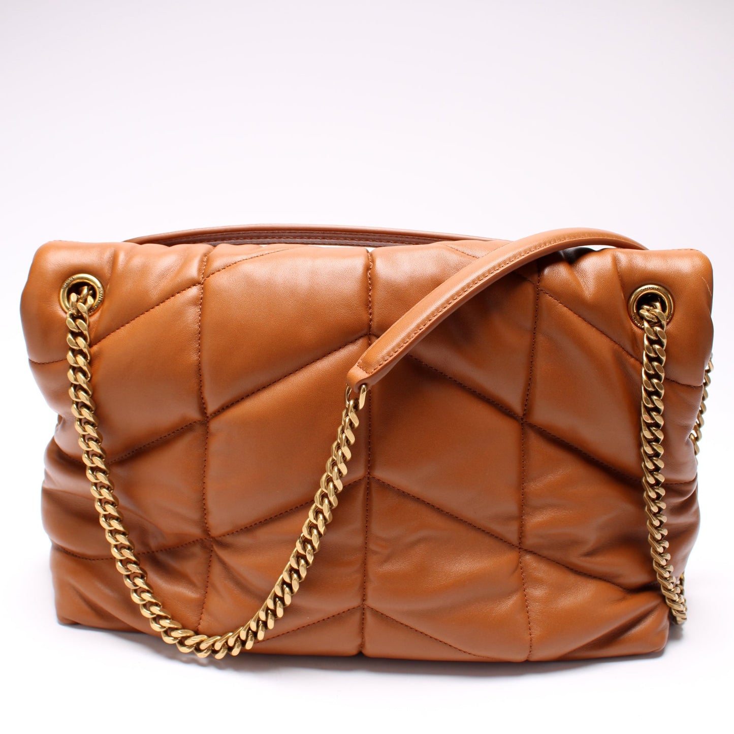 Saint Laurent Puffer Quilted Medium Lambskin 577475 Bag