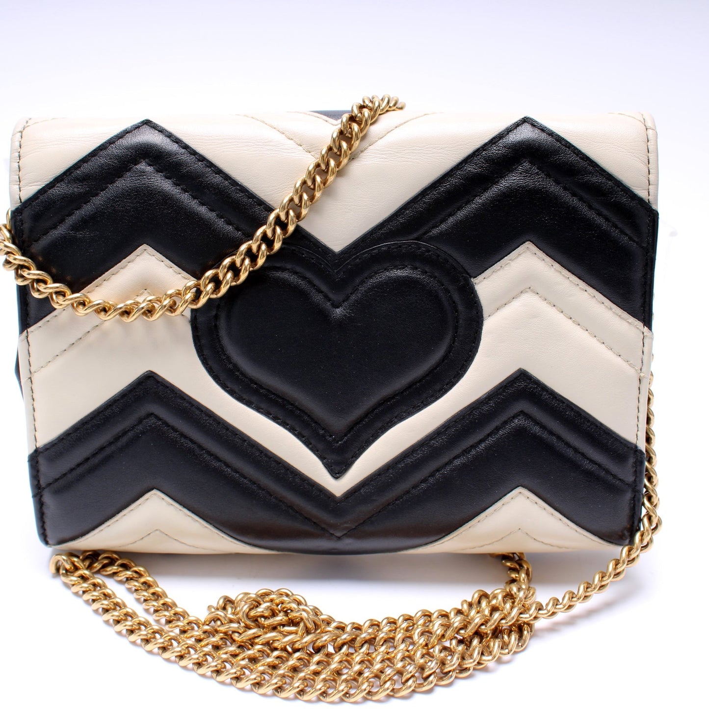 Gucci 474575 Marmont Chain Wallet Bag