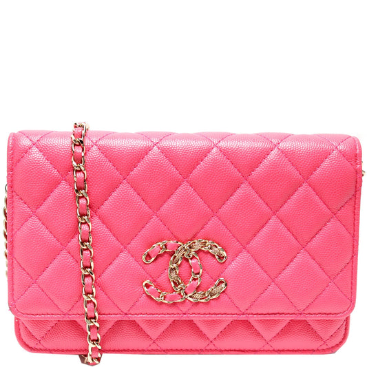 Chanel WOC Classic Quilted Caviar 30M Bag