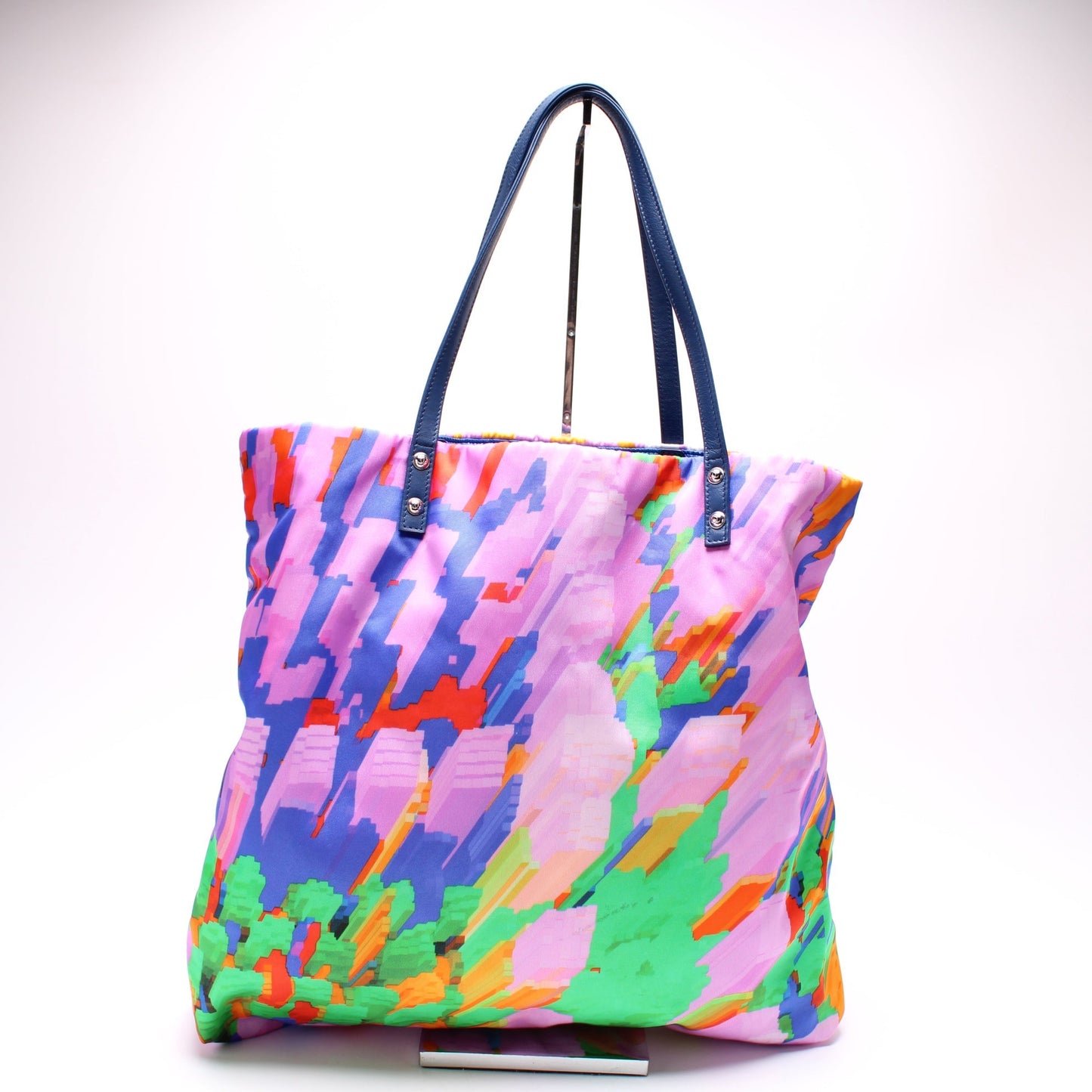 Chanel CC Printed Nylon Tote Bag