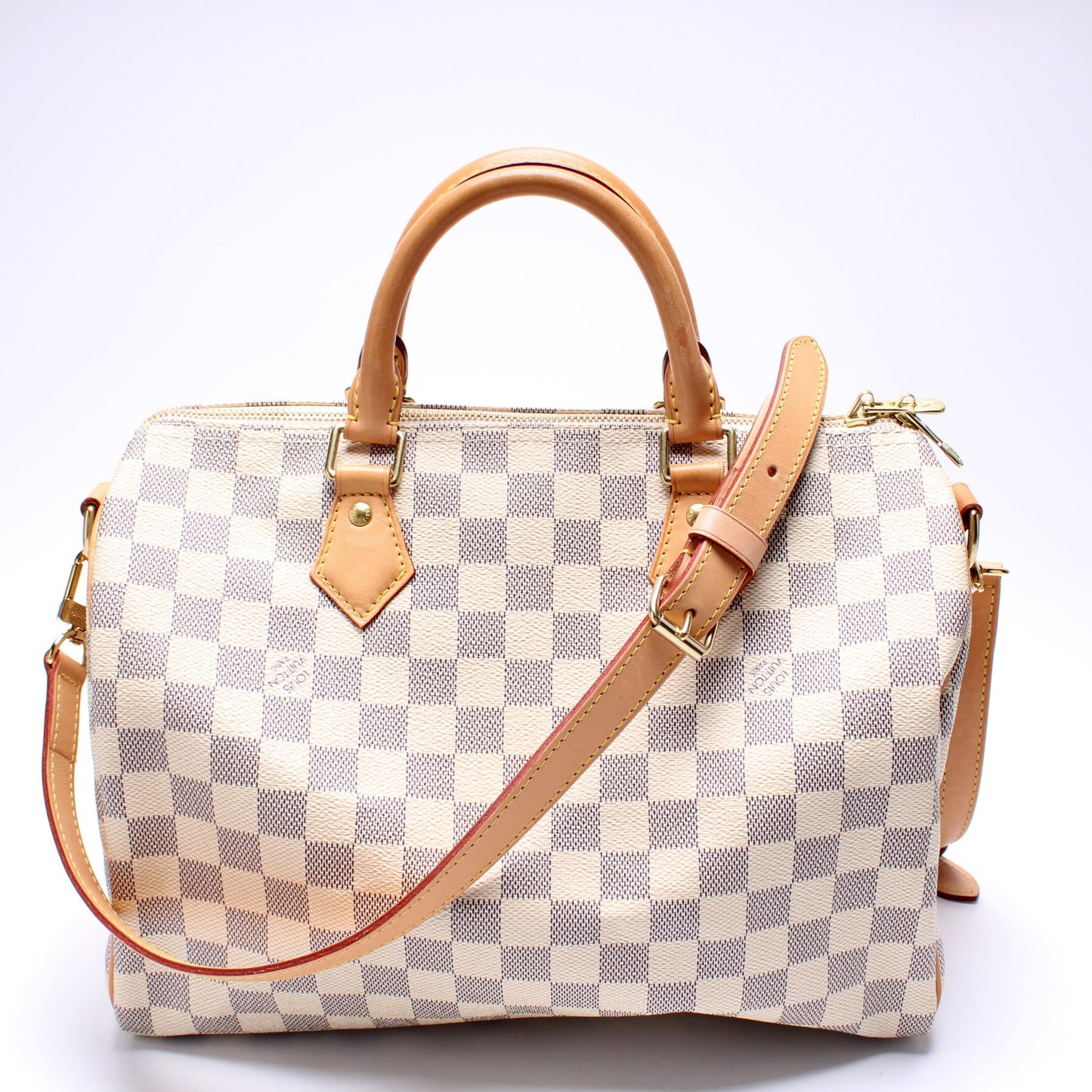 Louis Vuitton Speedy 30 Bandouliere Damier Azur