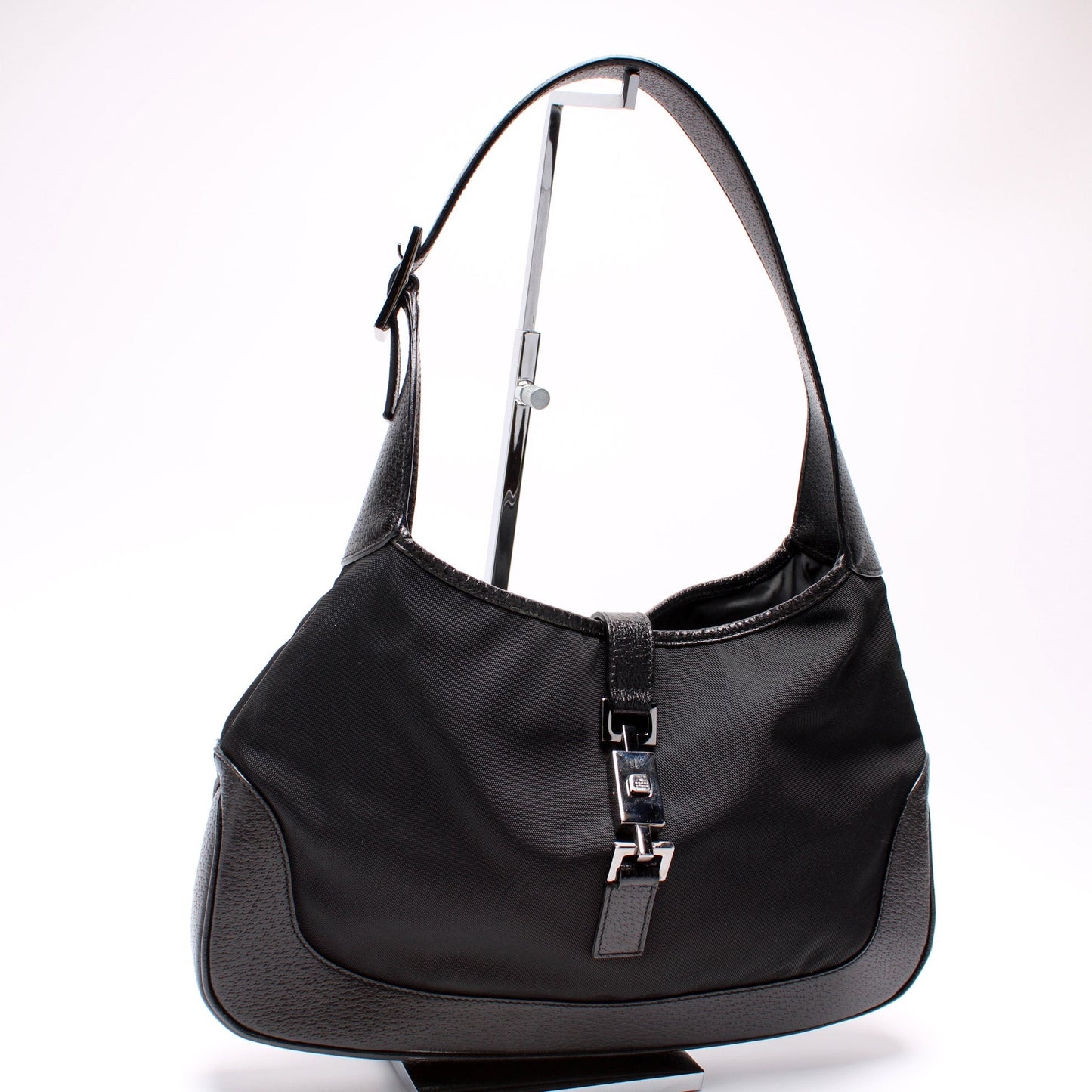 Gucci 001-3306 Jackie   Canvas Hobo Bag
