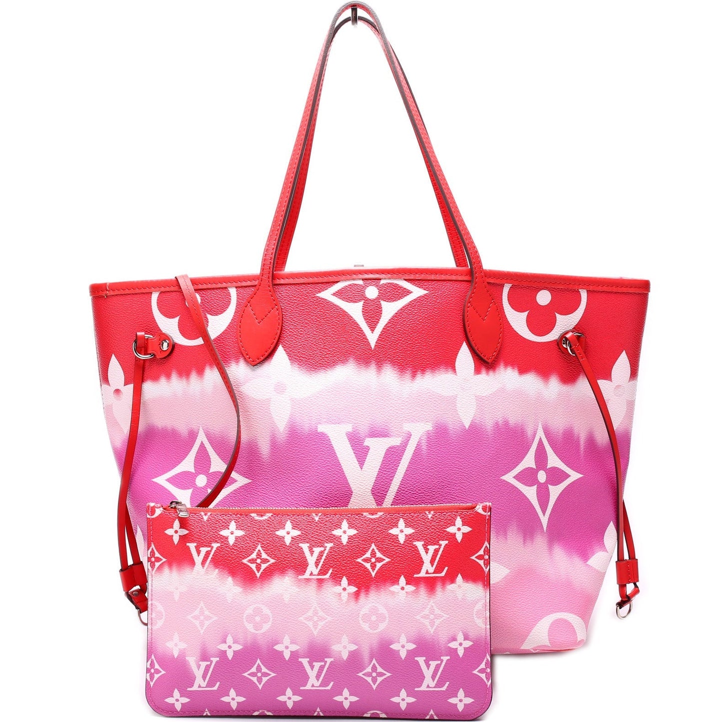 Louis Vuitton Neverfull MM W/Wallet Escale Monogram