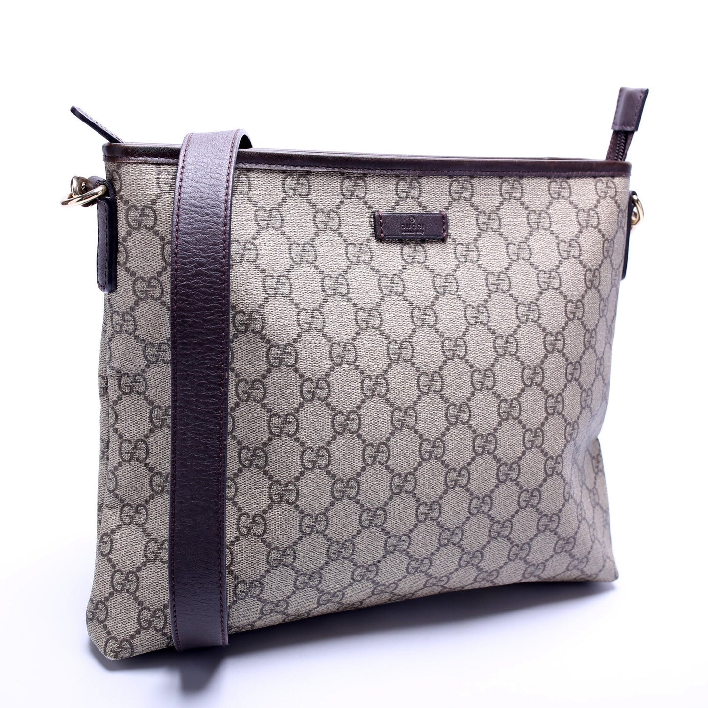 Gucci 388924 GG Supreme Crossbody Bag