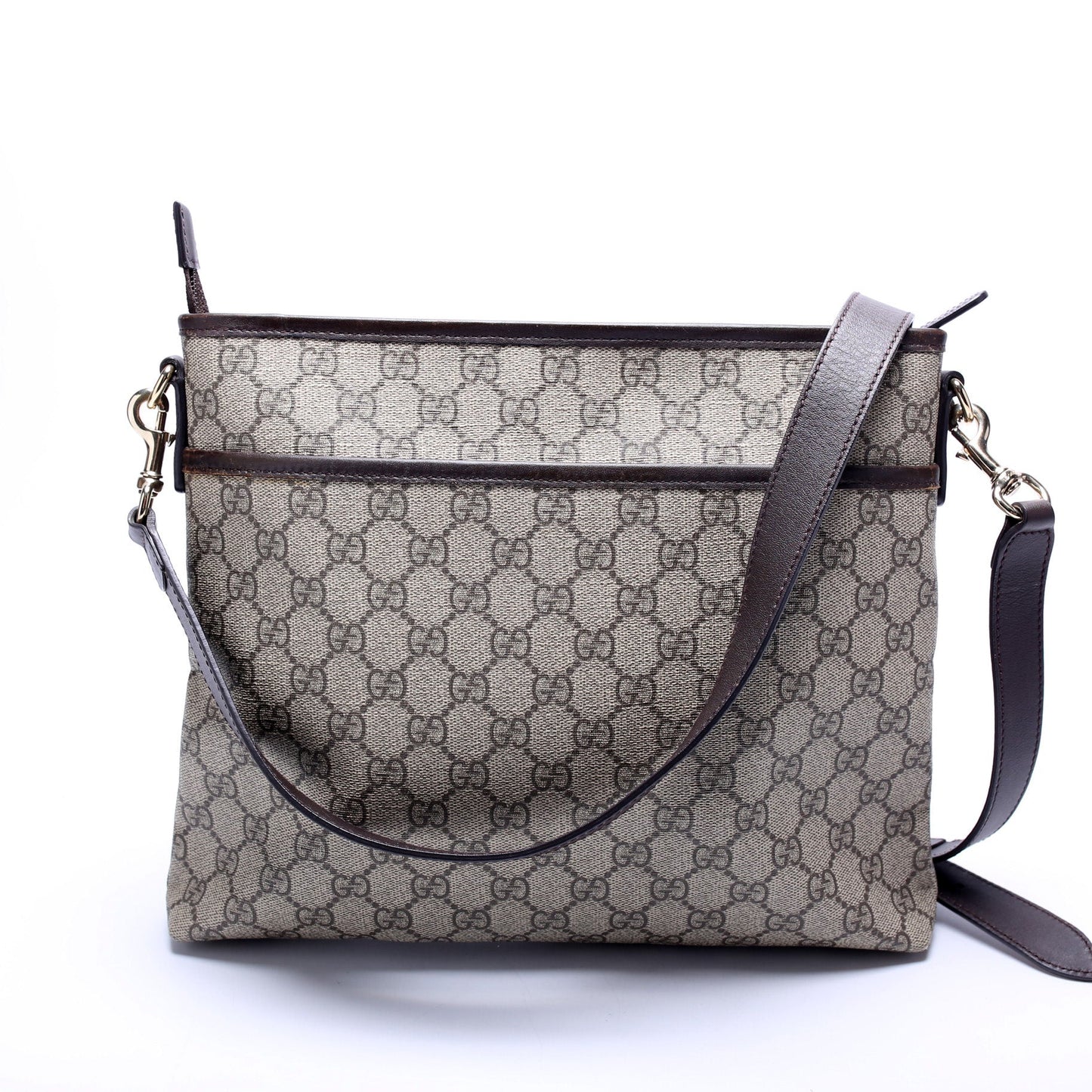 Gucci 388924 GG Supreme Crossbody Bag