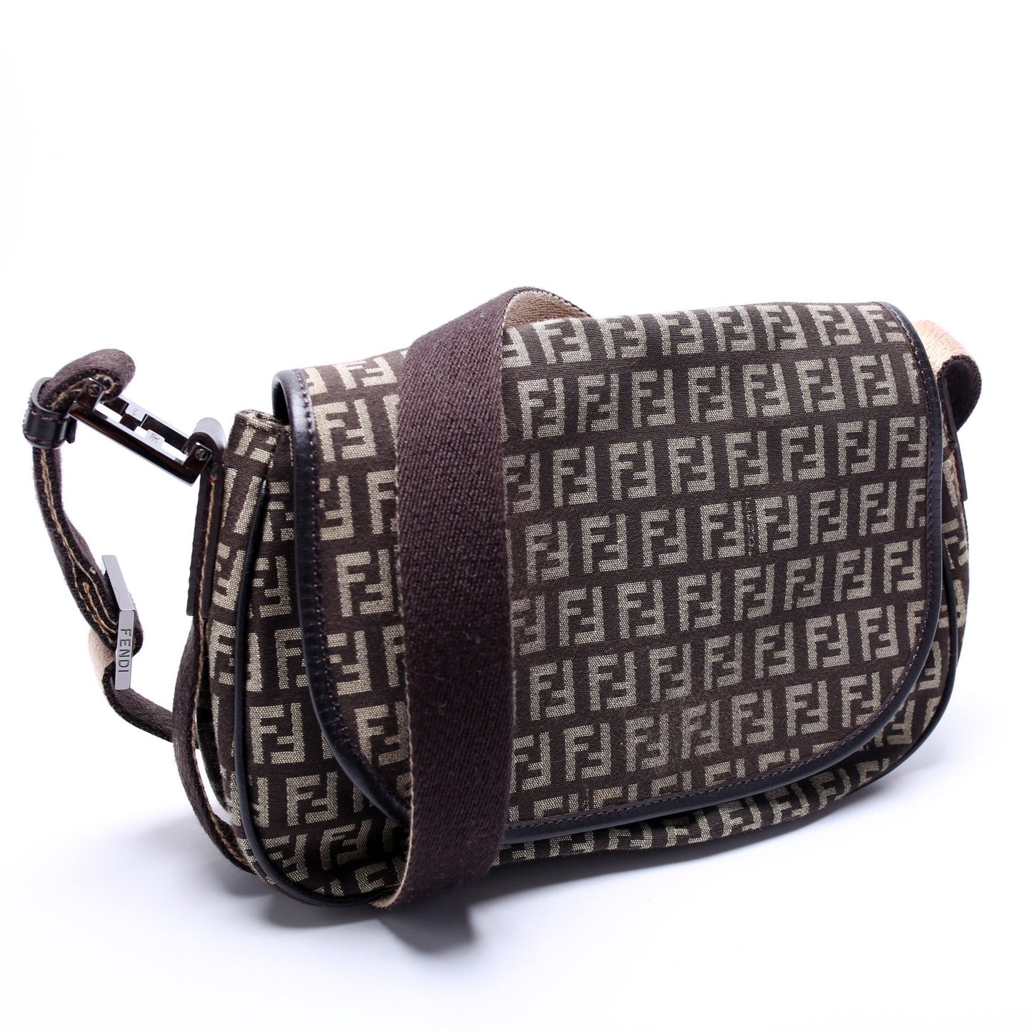 Fendi 8BR320 Zucchino Shoulder Bag