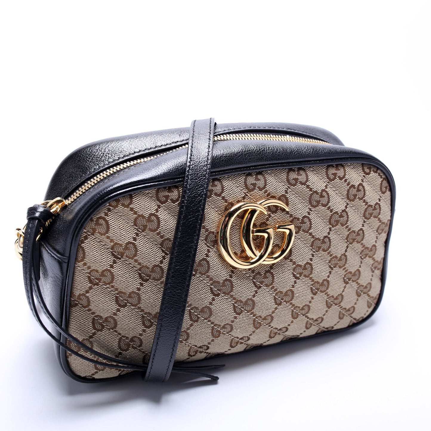 Gucci 447632 Marmont Small Canvas Camera Bag