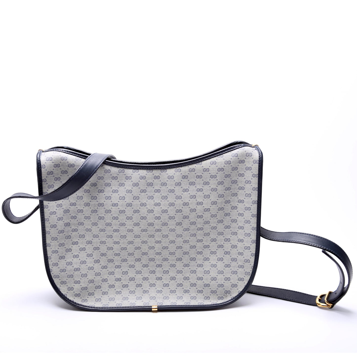 Gucci 001-113 Micro GG Coated Canvas Hobo   Bag