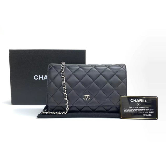 Chanel Wallet On Chains WOC Timeless/ Classic Black