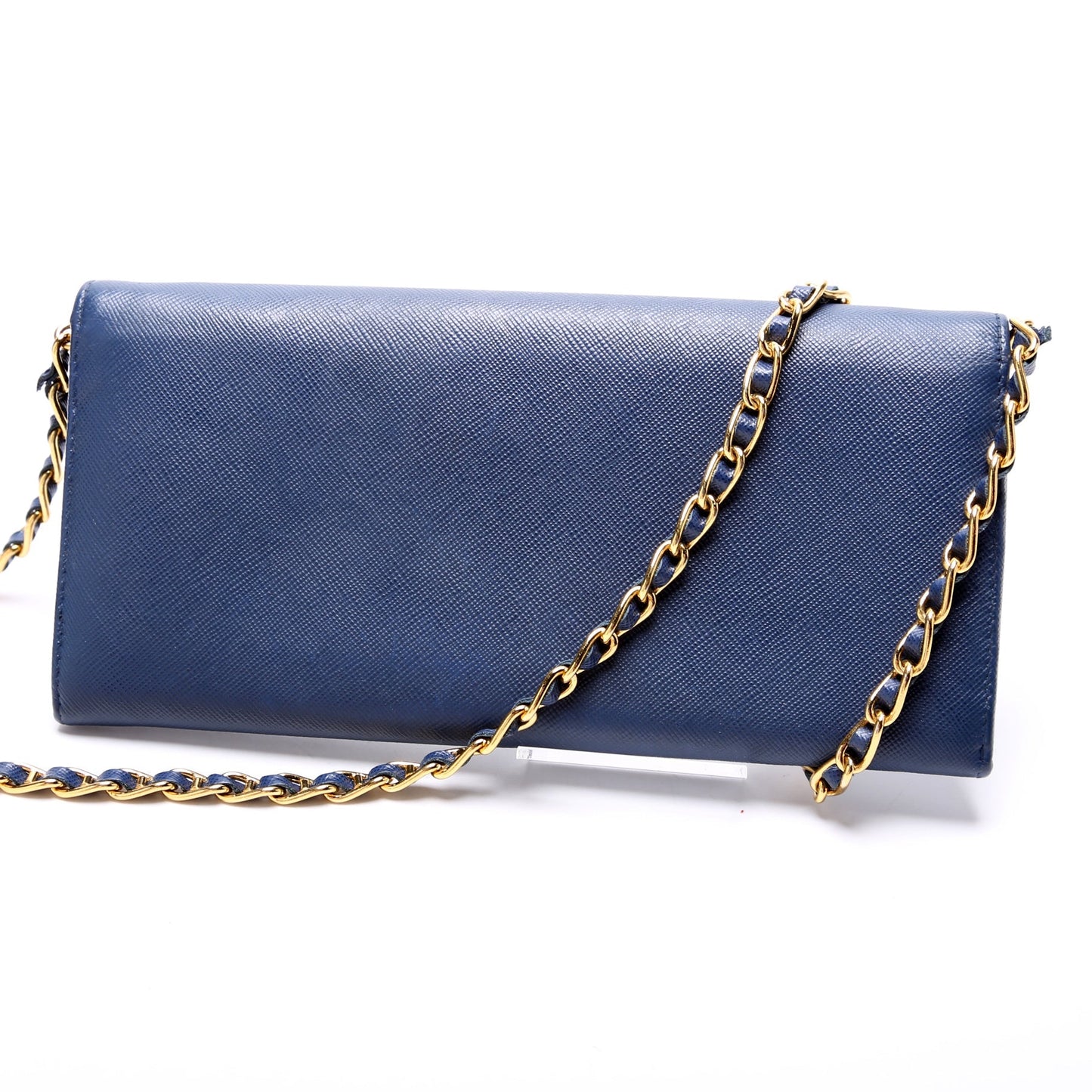 Prada Saffiano Oro WOC Bag