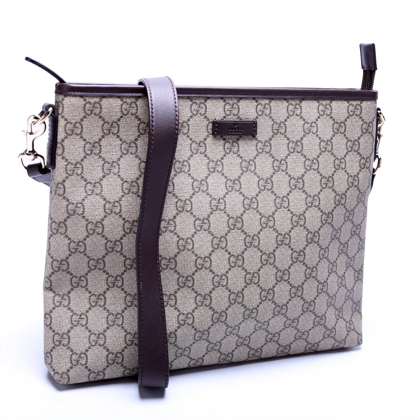 Gucci 388924 GG Supreme Crossbody Bag