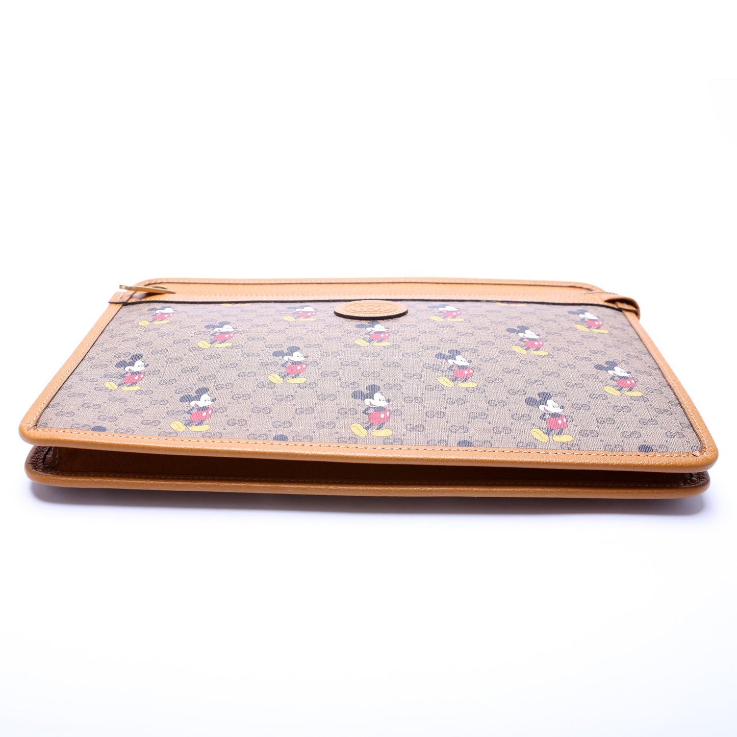 Gucci X Disney GG Supreme Mickey Mo  Zip Pouch
