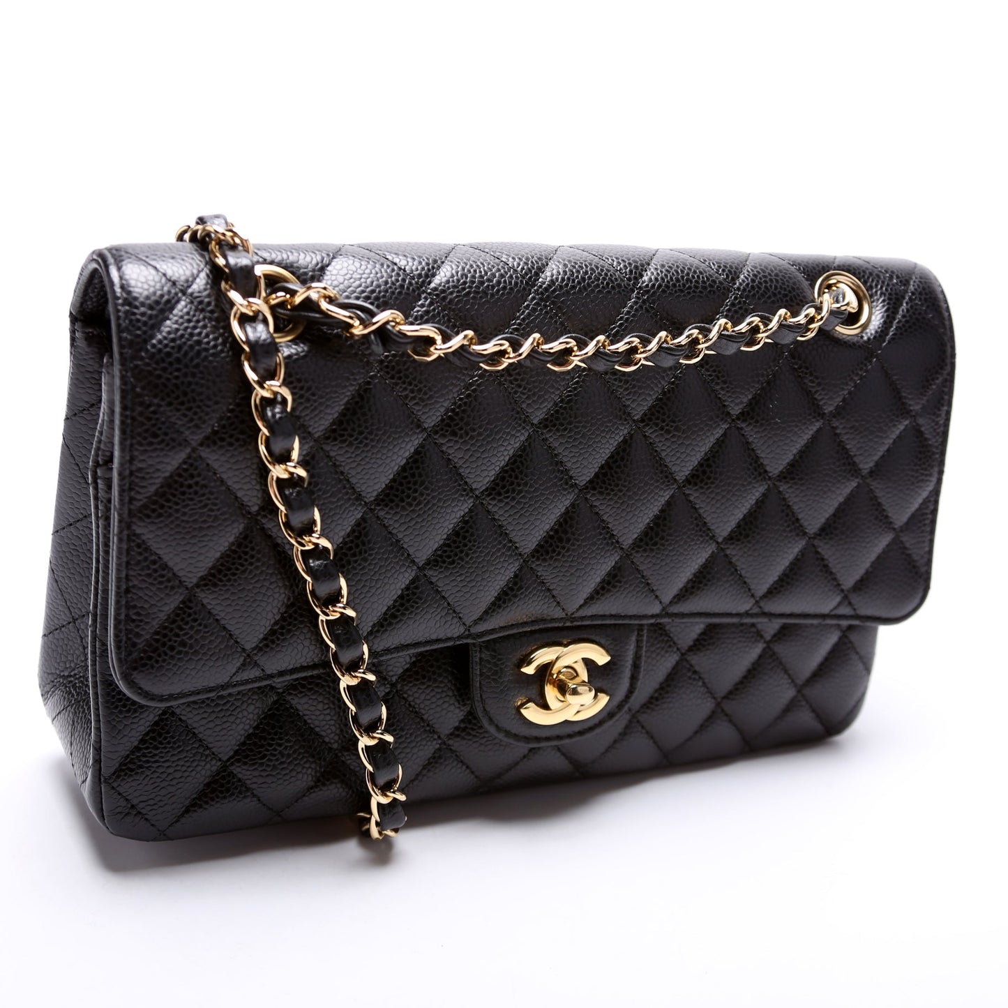 Chanel Classic Flap Medium Caviar 21M Bag