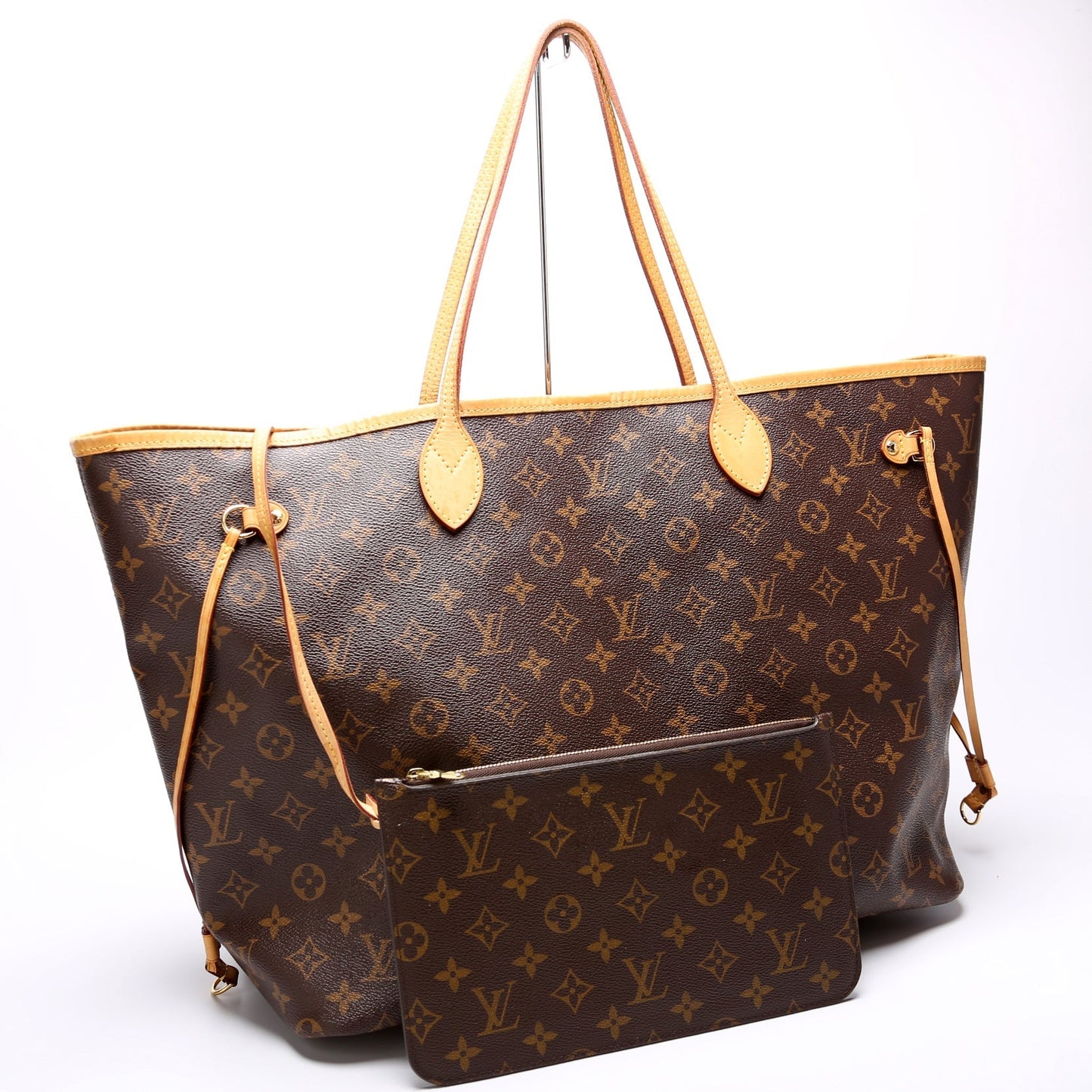 Louis Vuitton Neverfull W/Wallet GM Monogram