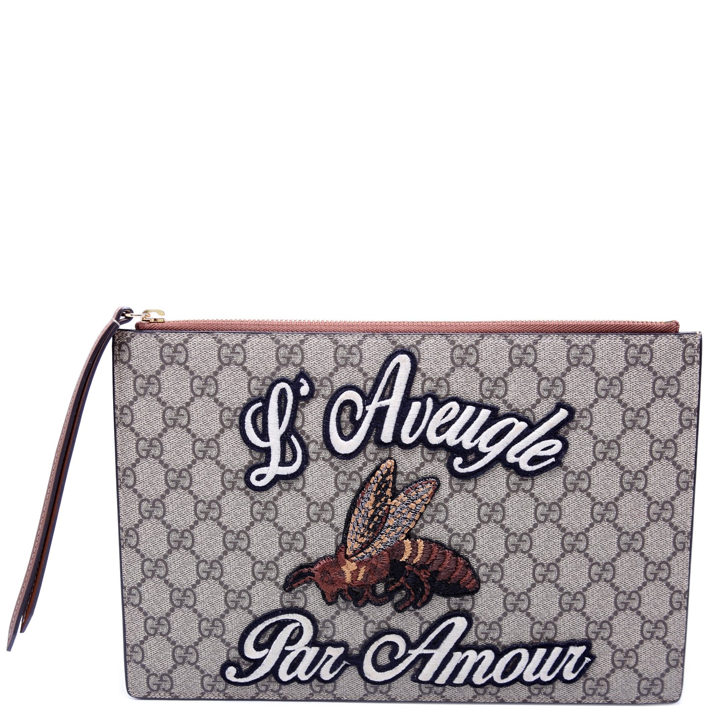 Gucci  GG Canvas Zip Pouch