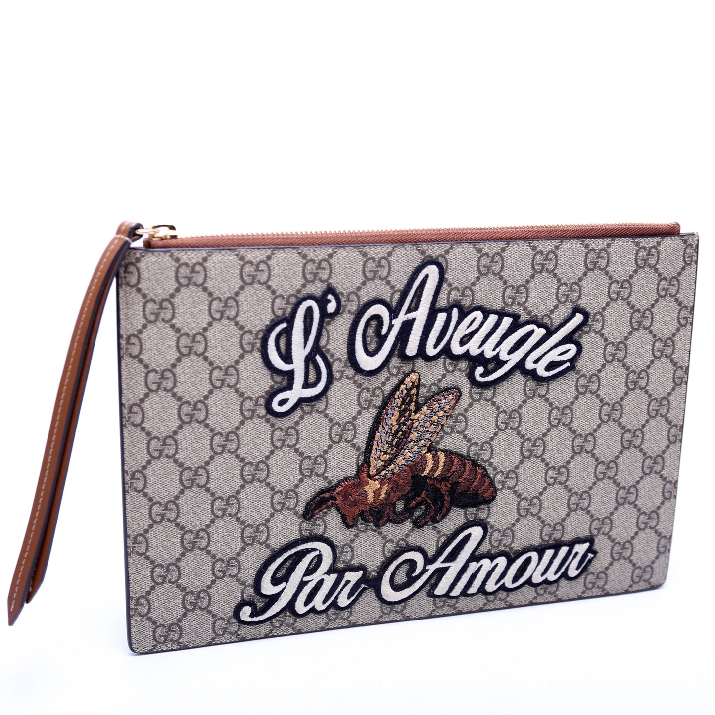 Gucci  GG Canvas Zip Pouch