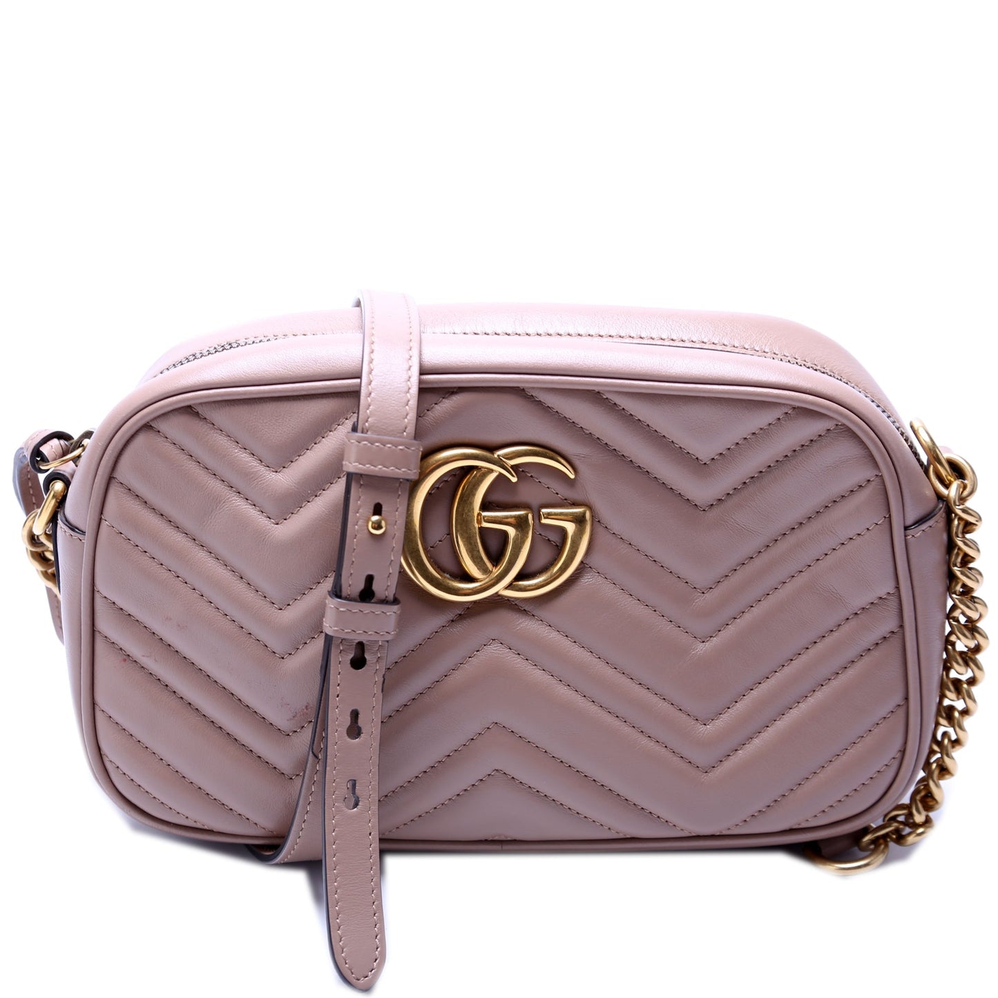 Gucci 447632 Marmont Small Leather Camera Bag