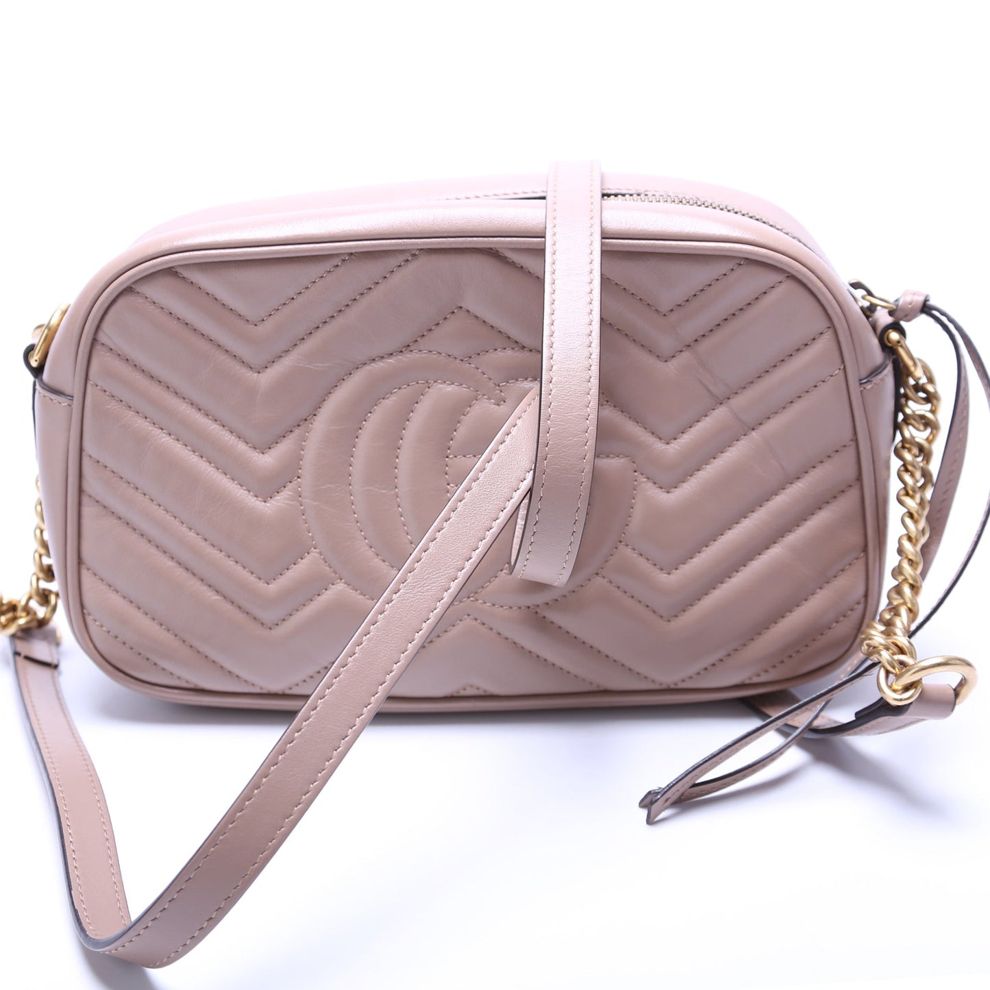 Gucci 447632 Marmont Small Leather Camera Bag