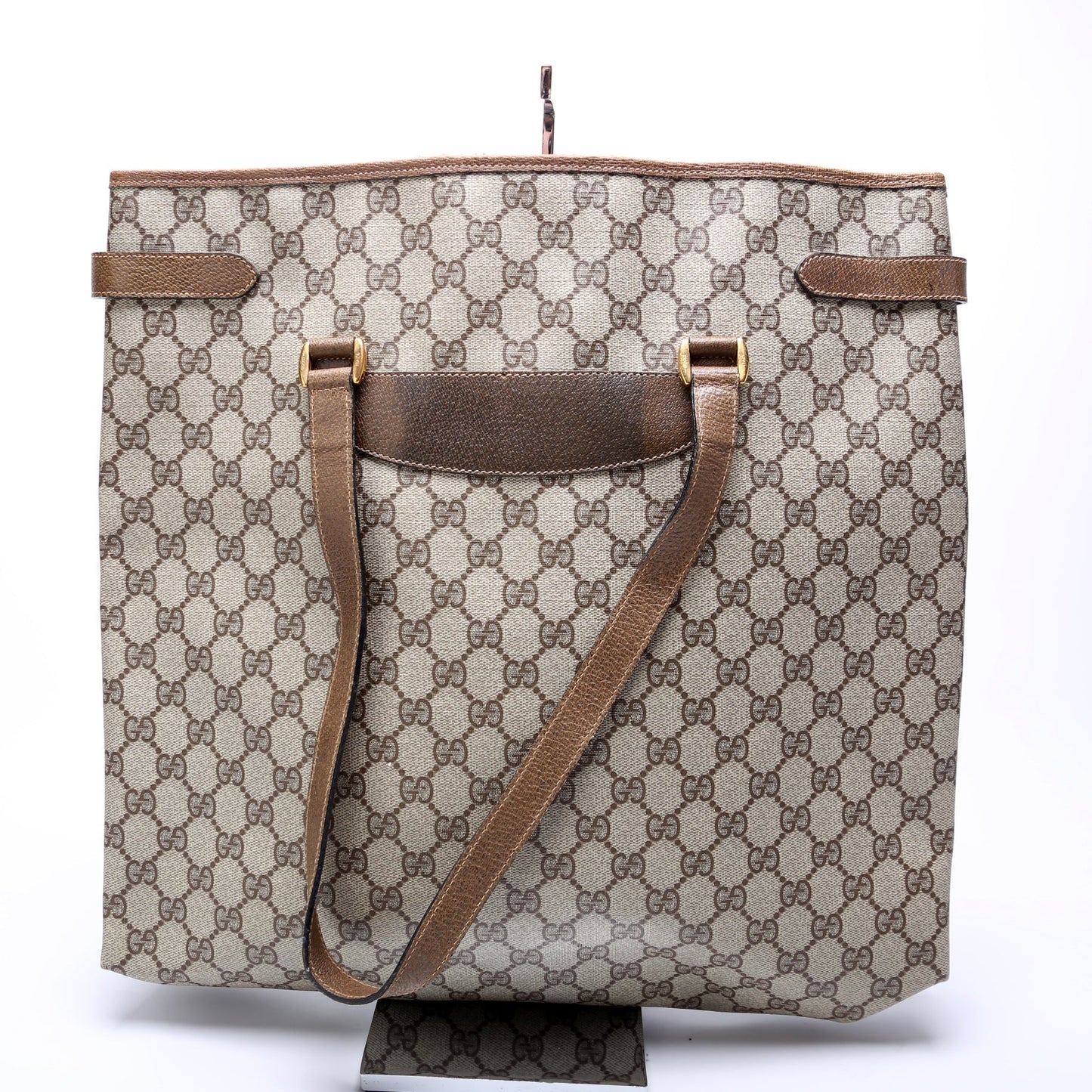 Gucci 39.02.061 GG Supreme Vertical Tote   Bag