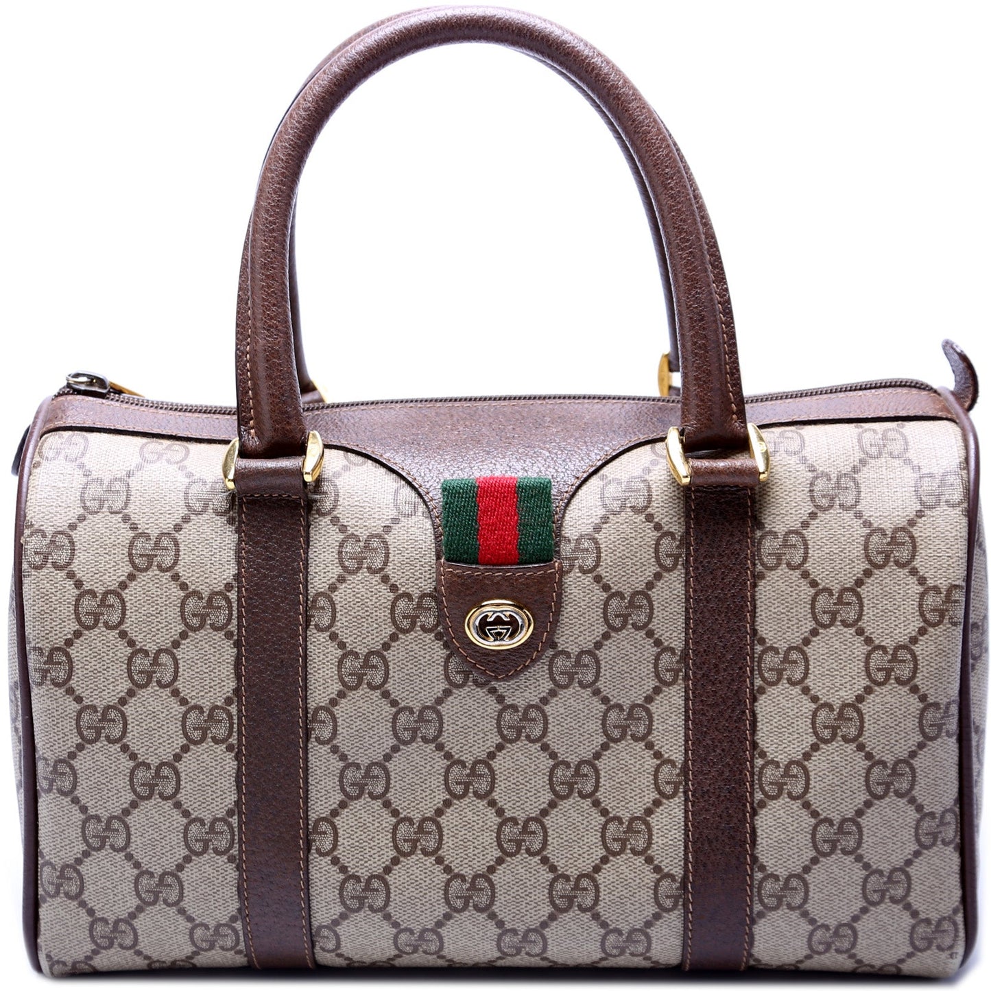 Gucci 39.02.006 GG Supreme Boston   Bag