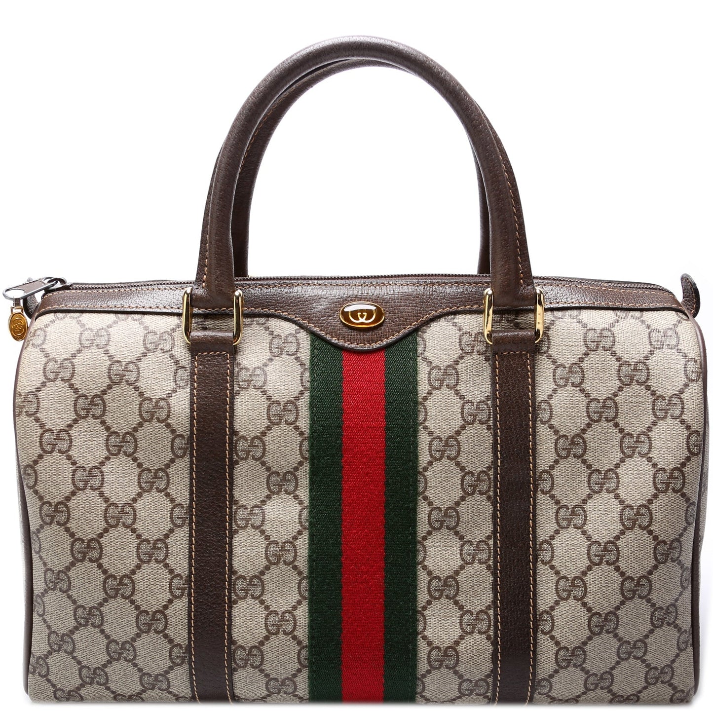 Gucci 24.012   GG Supreme Boston Bag
