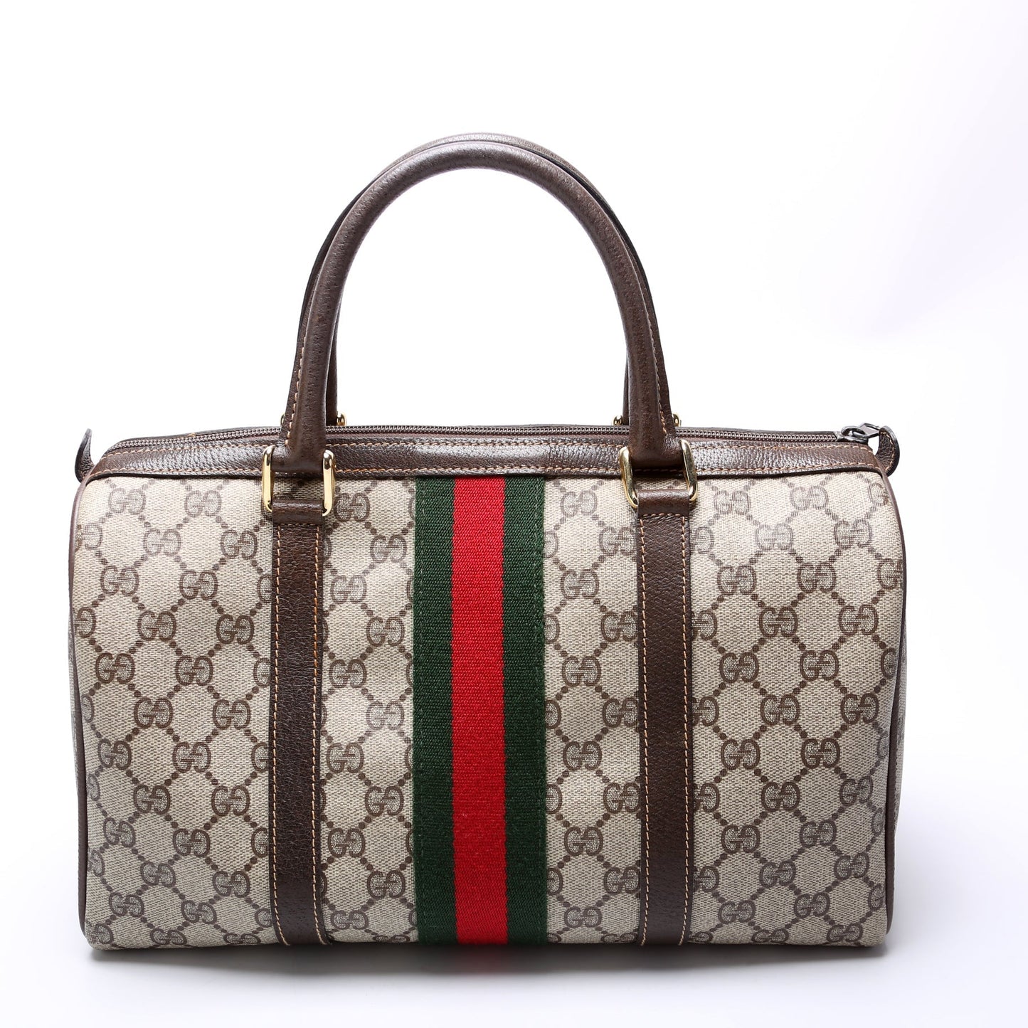 Gucci 24.012   GG Supreme Boston Bag