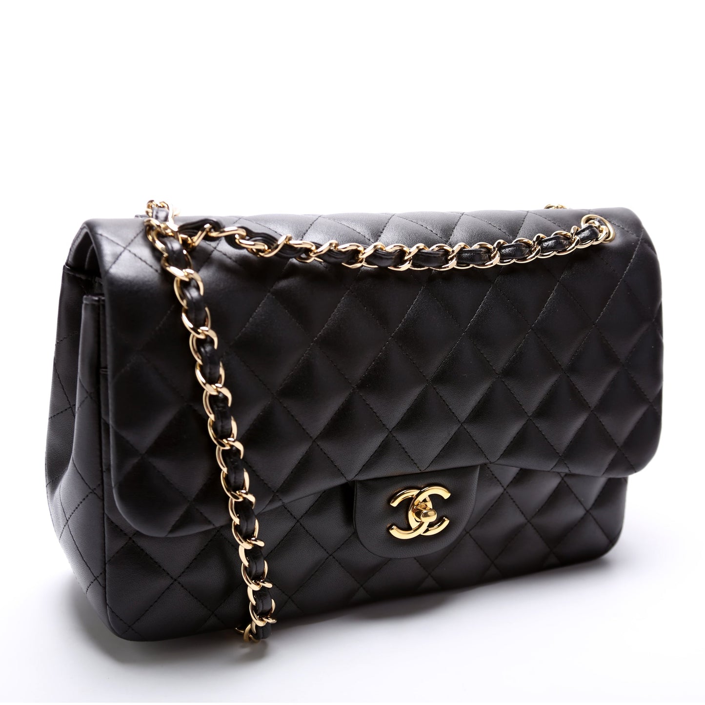 Chanel Classic Flap Jumbo Lambskin 17-20M Bag