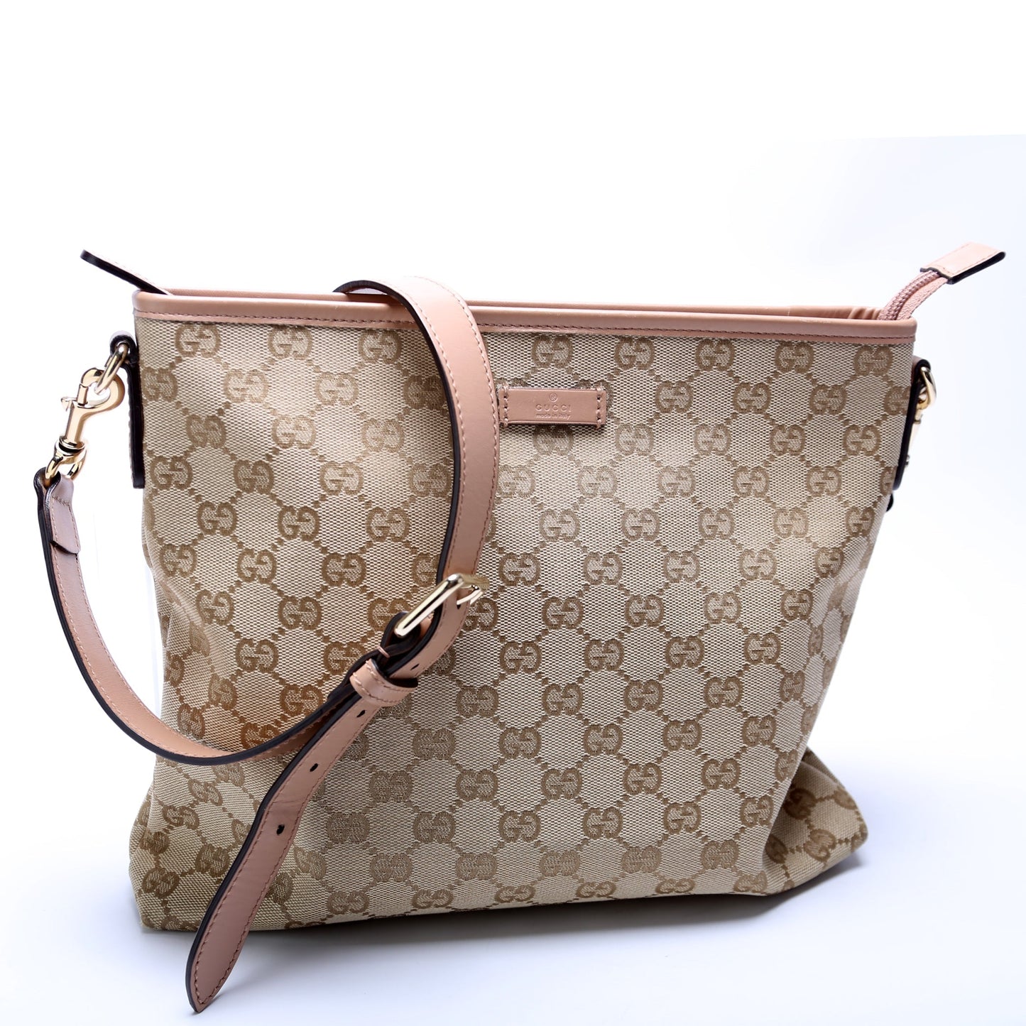 Gucci 388924 GG Canvas Crossbody Bag