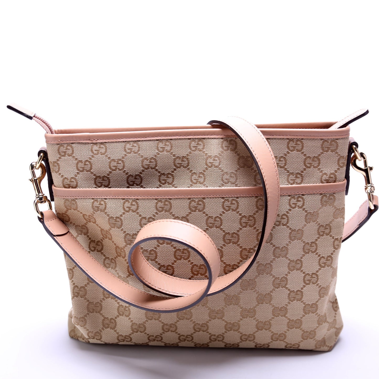Gucci 388924 GG Canvas Crossbody Bag