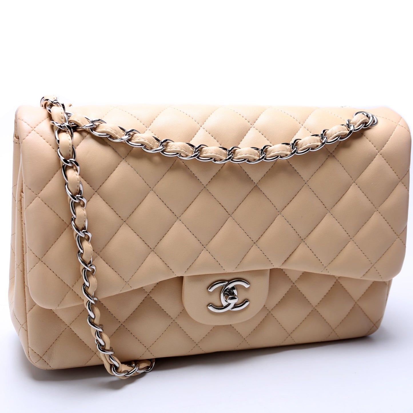 Chanel Classic Flap Jumbo Lambskin 14M Bag